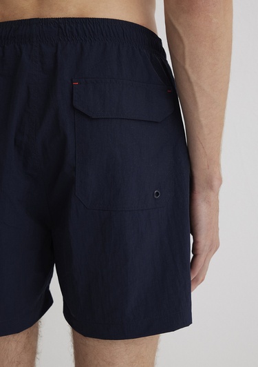  Mavi Lacivert Kısa Deniz Şortu 0910879-83097