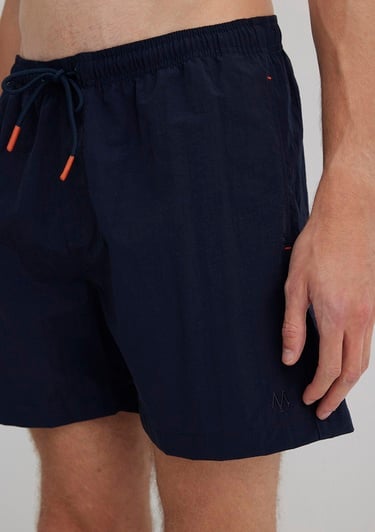  Mavi Lacivert Kısa Deniz Şortu 0910879-83097