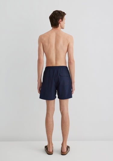  Mavi Lacivert Kısa Deniz Şortu 0910879-83097