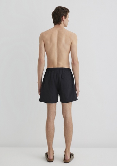  Mavi Siyah Kısa Deniz Şortu 0910879-900