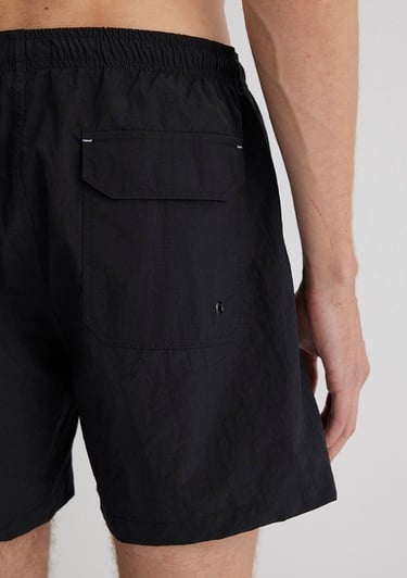  Mavi Siyah Kısa Deniz Şortu 0910879-900