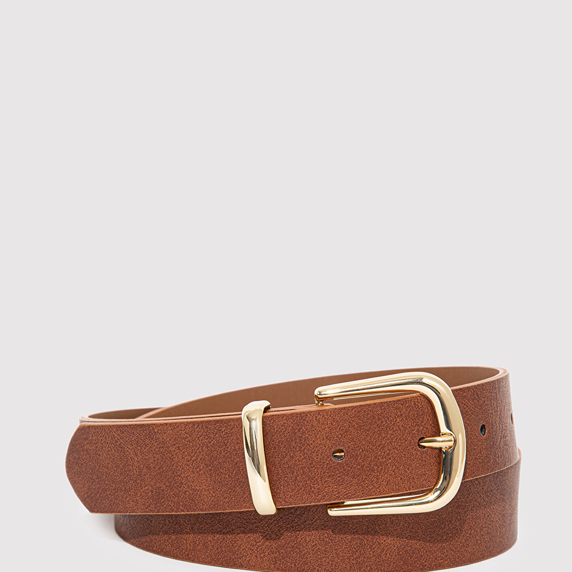 Mavi Kahverengi Suni Deri Kemer 1911793-70304