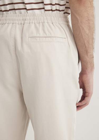  Mavi Ekru Jogger Pantolon 0010168-70144