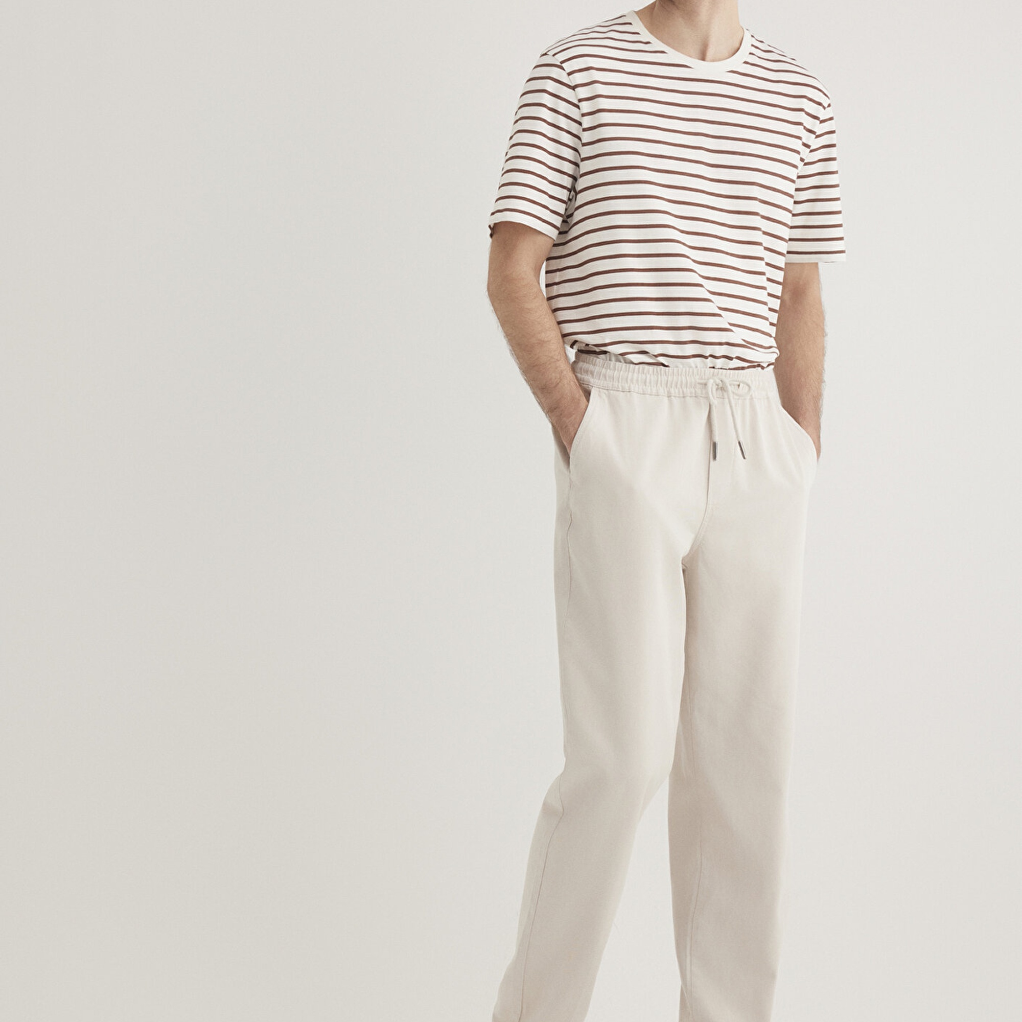 Mavi Ekru Jogger Pantolon 0010168-70144