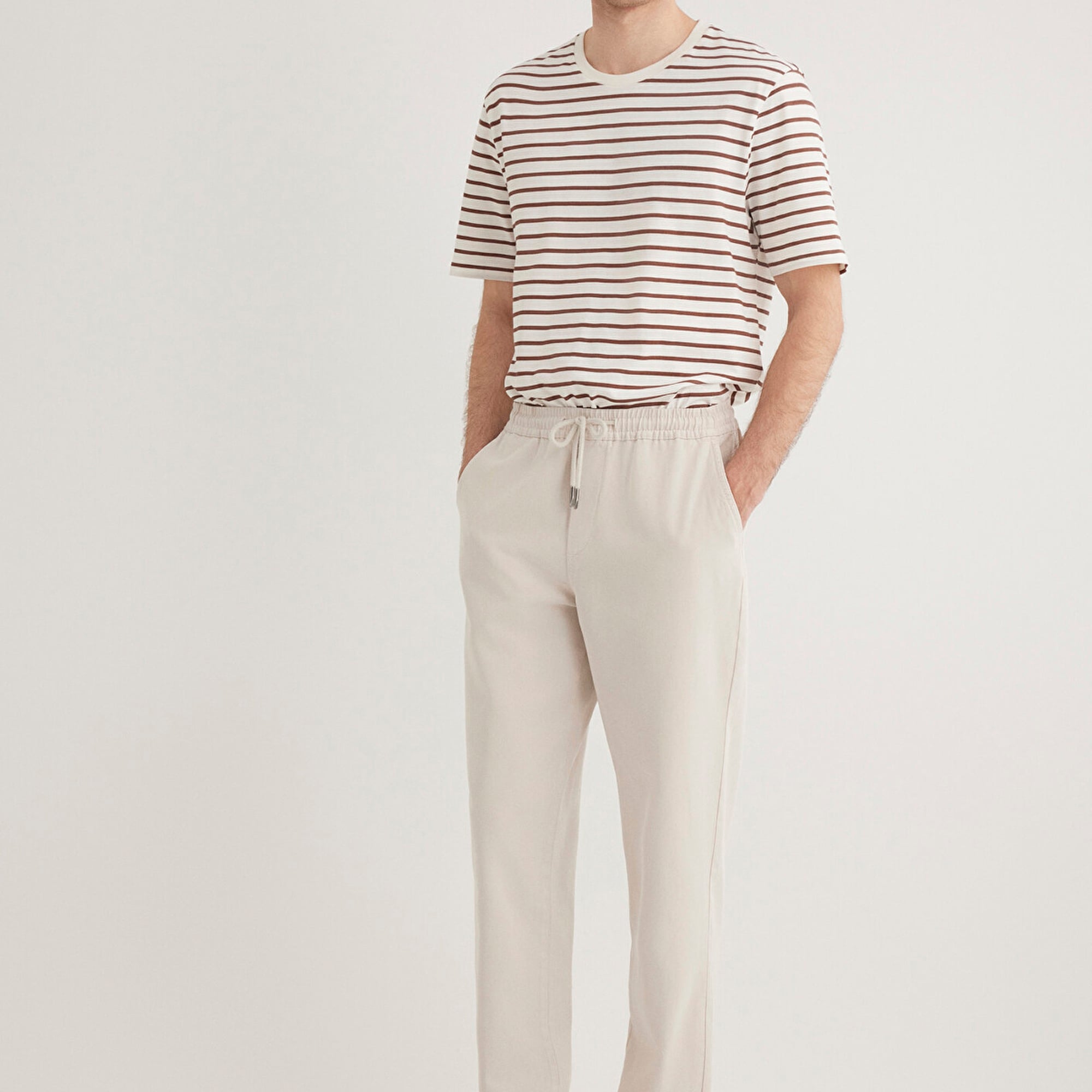 Mavi Ekru Jogger Pantolon 0010168-70144