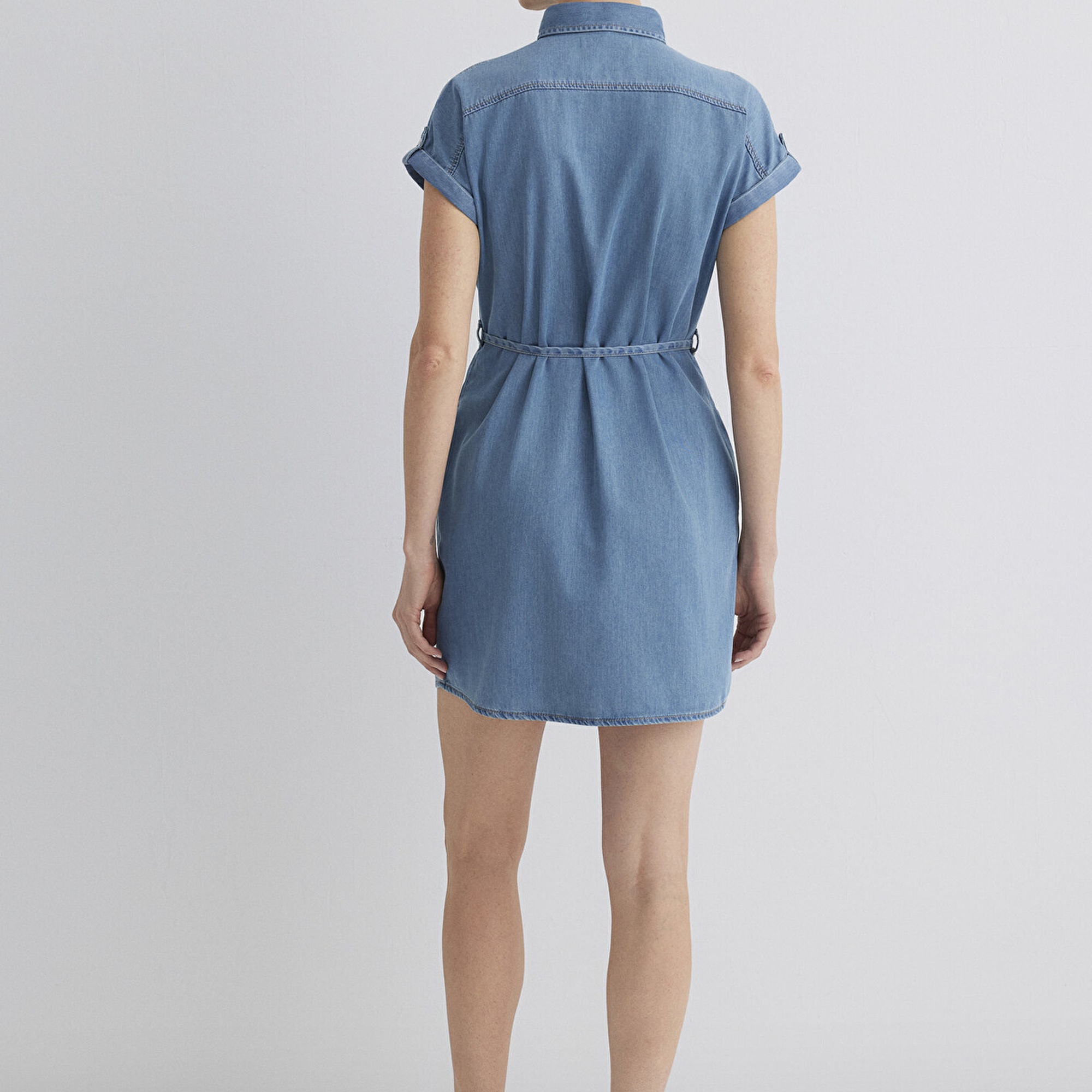 Mavi Barbara Gold Klasik Açık Mavi Jean Elbise 130548-26176