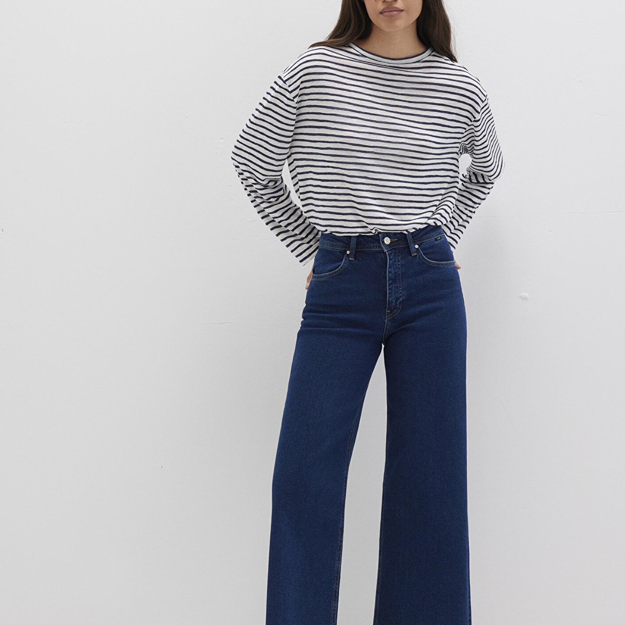 Mavi Paloma M Girly Koyu Mavi Jean Pantolon 1010114-85125