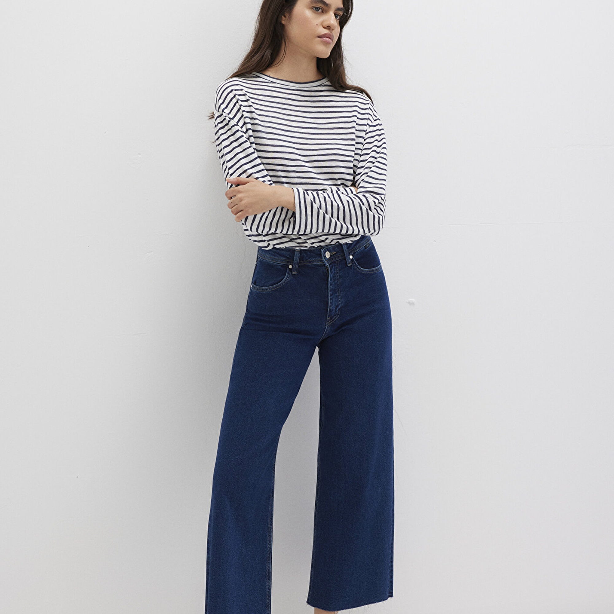 Mavi Paloma M Girly Koyu Mavi Jean Pantolon 1010114-85125