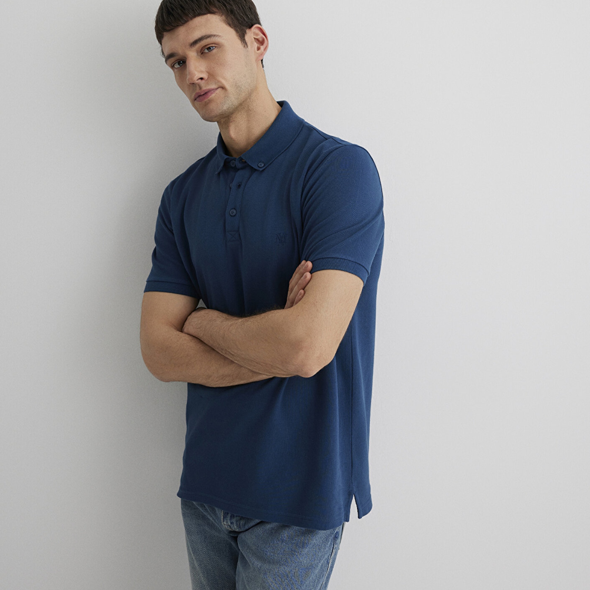 Mavi Mavi Polo Tişört Slim Fit / Dar Kesim 063247-80705