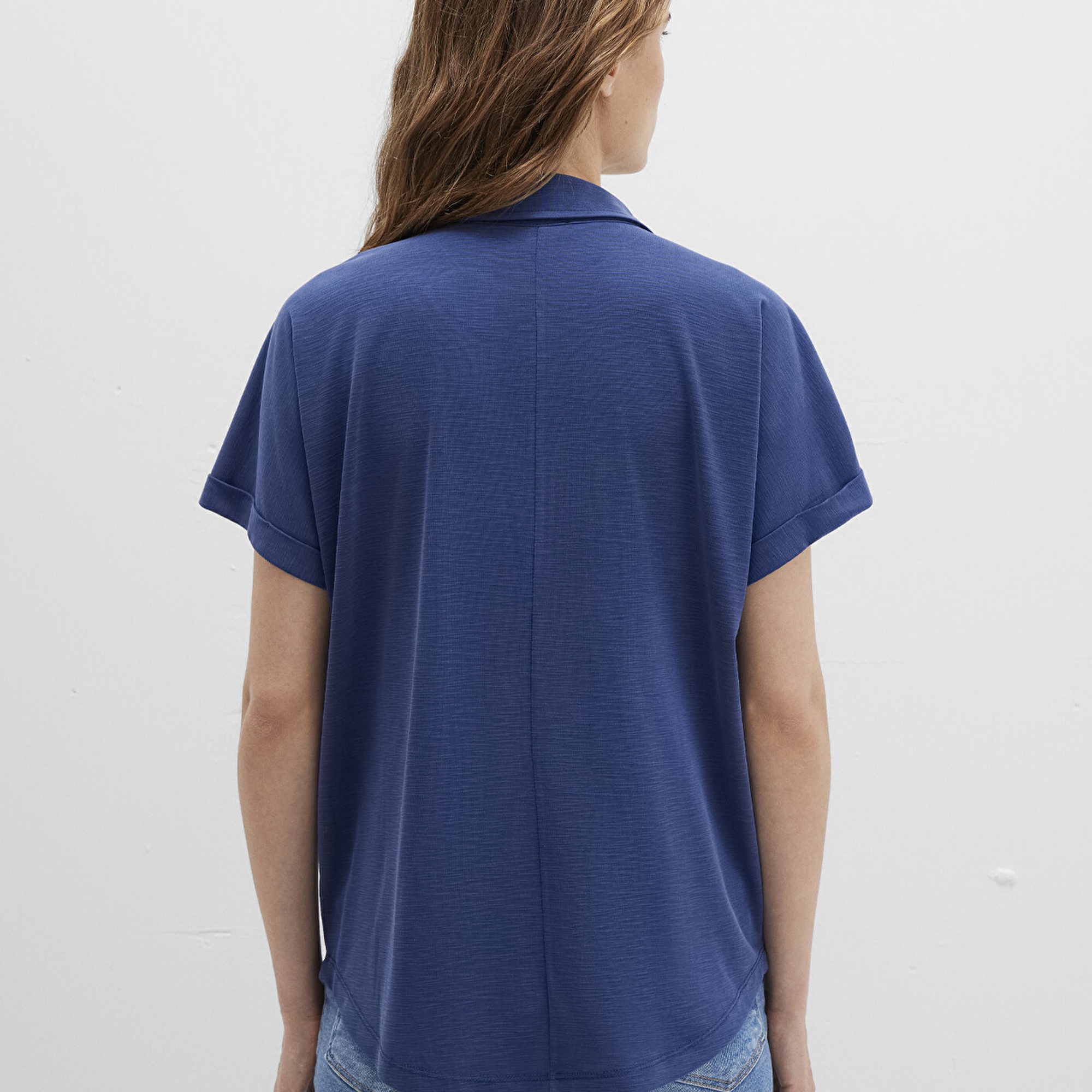 Mavi Lux Touch TENCEL TM Mavi Modal Gömlek Regular Fit / Normal Kesim 168081-70491