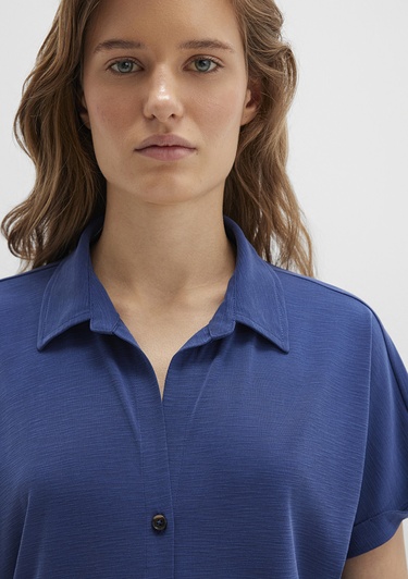  Mavi Lux Touch TENCEL TM Mavi Modal Gömlek Regular Fit / Normal Kesim 168081-70491