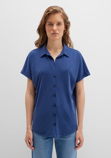  Mavi Lux Touch TENCEL TM Mavi Modal Gömlek Regular Fit / Normal Kesim 168081-70491