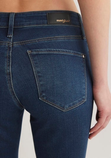  Mavi Molly Gold Klasik Koyu Mavi Jean Pantolon 1013684068