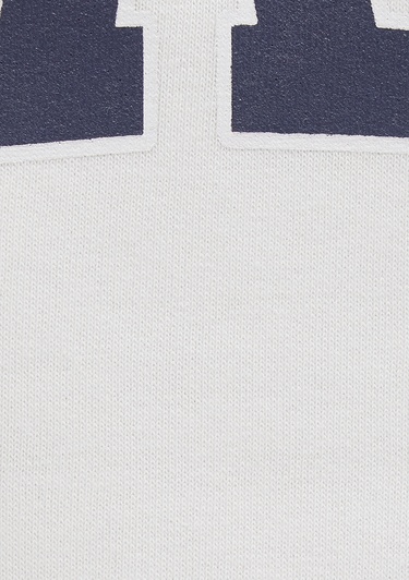  Mavi Mavi Logo Baskılı Kapüşonlu Beyaz Sweatshirt 1600361-81964