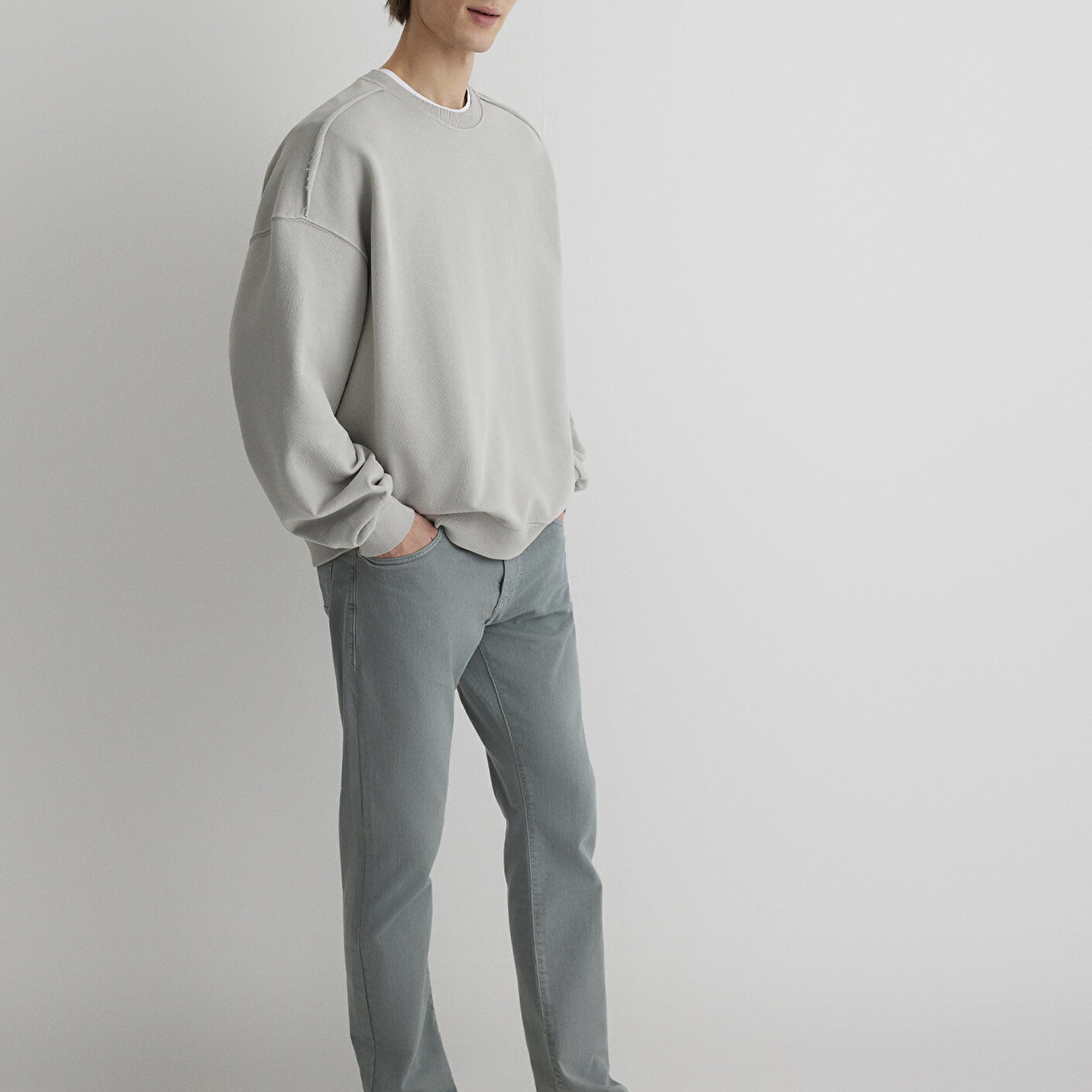 Mavi Martin Gölge Gri Comfort Gabardin Pantolon 0037880922