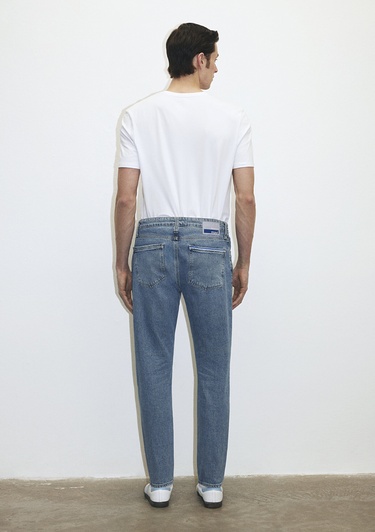  Mavi Milan Premium Blue Puslu Açık Mavi Jean Pantolon 0081083030