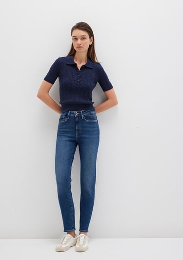  Mavi Cindy Gold Shape Koyu Mavi Jean Pantolon 100277-33687