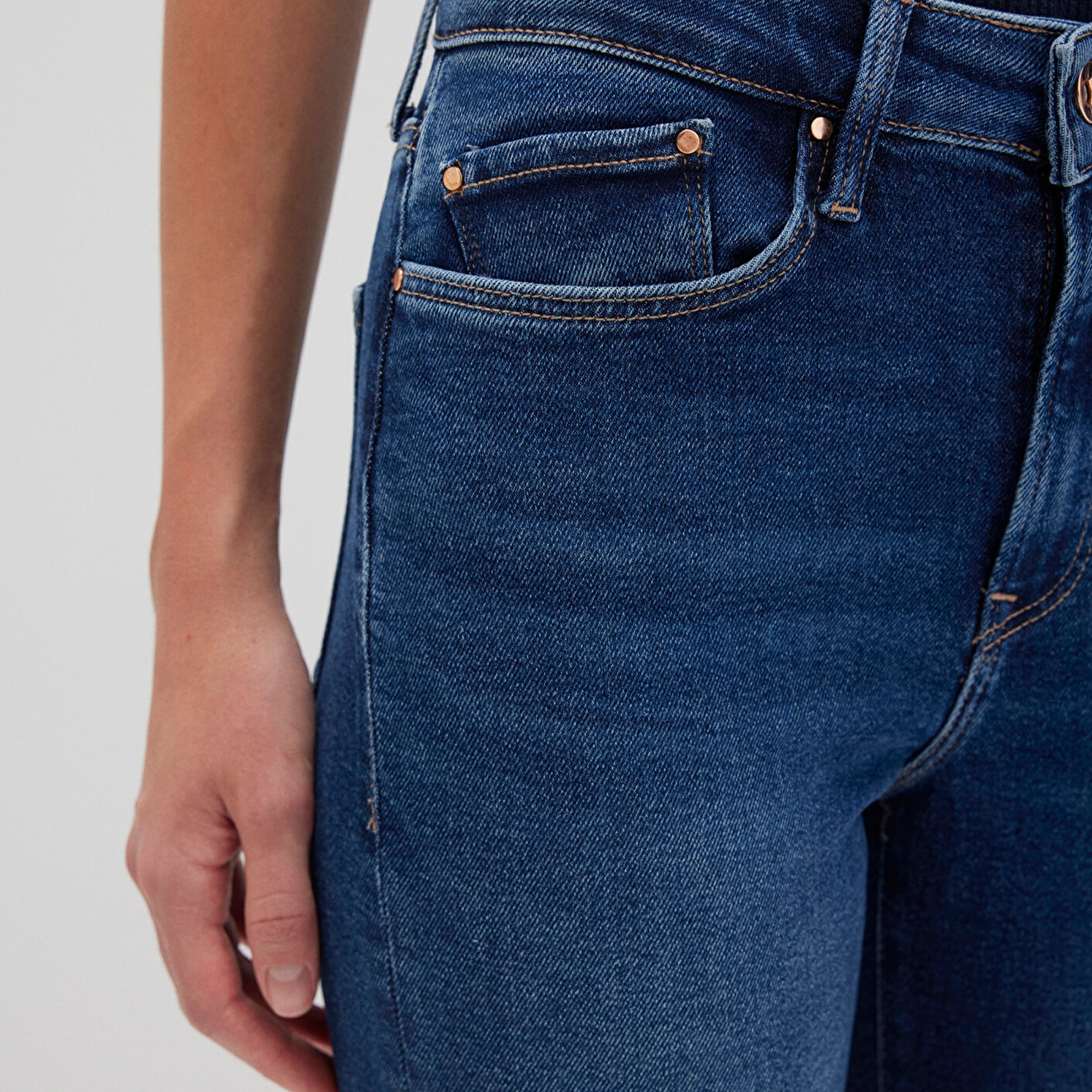 Mavi Cindy Gold Shape Koyu Mavi Jean Pantolon 100277-33687