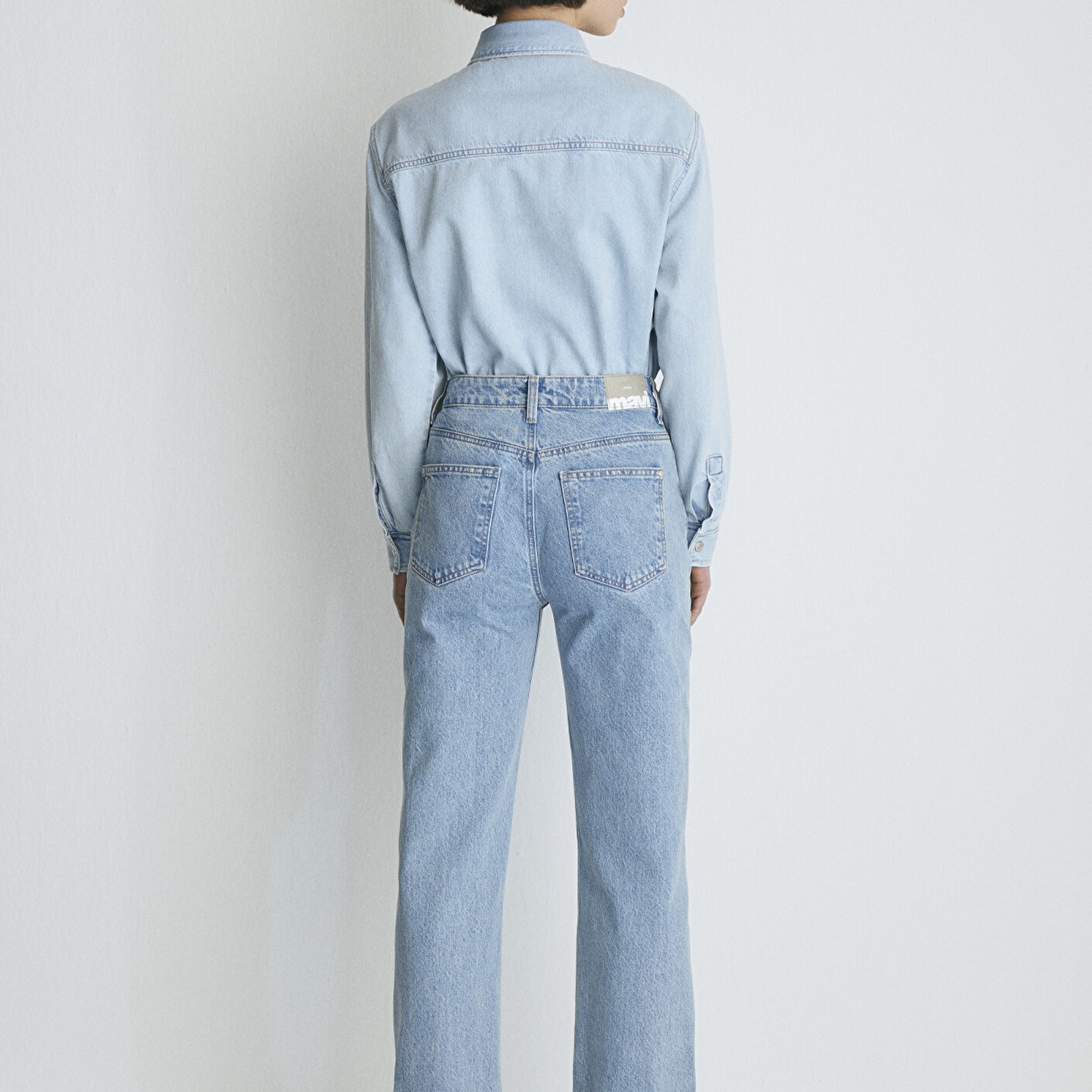 Mavi Victoria Real Blue Gölgeli Açık Mavi Jean Pantolon 101072-34111