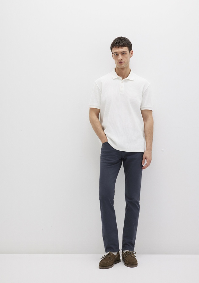  Mavi Marcus Mavi Yıkamalı Comfort Gabardin Pantolon 0035132609