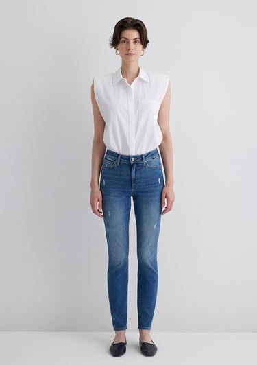  Mavi Cindy 90S Indigo Mavisi Jean Pantolon 100277-21870