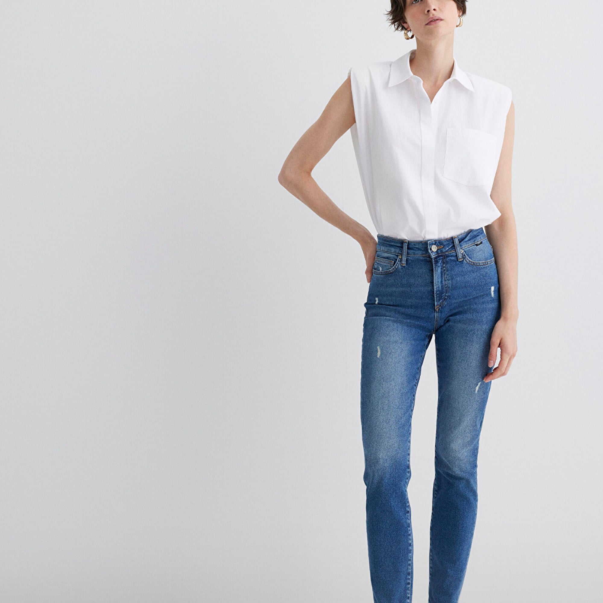 Mavi Cindy 90S Indigo Mavisi Jean Pantolon 100277-21870