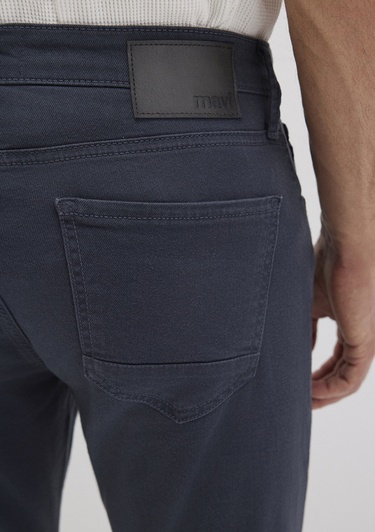  Mavi Marcus Mavi Yıkamalı Comfort Gabardin Pantolon 0035132609
