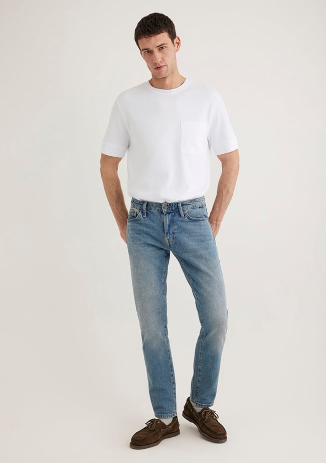  Mavi Jake 90lar Vintage Indigo Mavi Jean Pantolon 0042285360