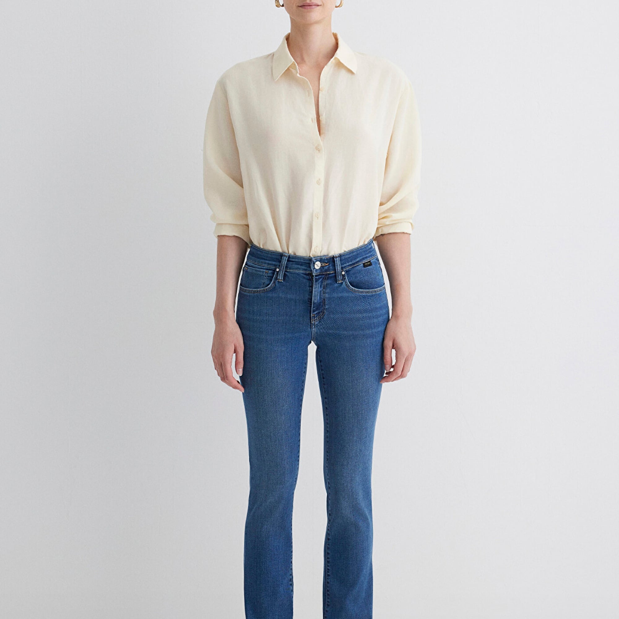 Mavi Mona Gold Klasik Gölgeli Indigo Mavisi Jean Pantolon 1049784195