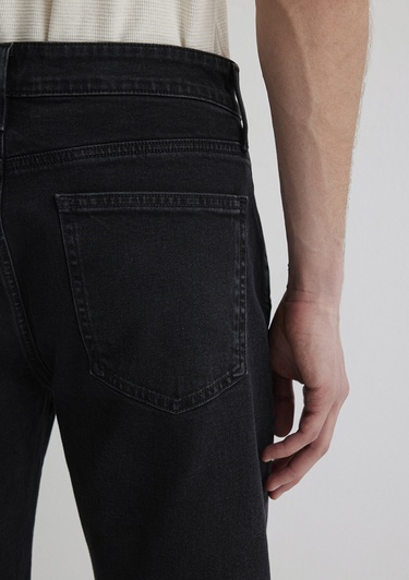  Mavi Brian Street Koyu Gri Jean Şort 0418484559