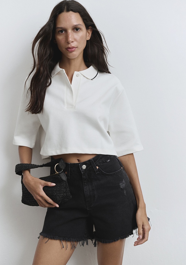  Mavi Millie 90lar Antrasit Jean Şort 1458981230