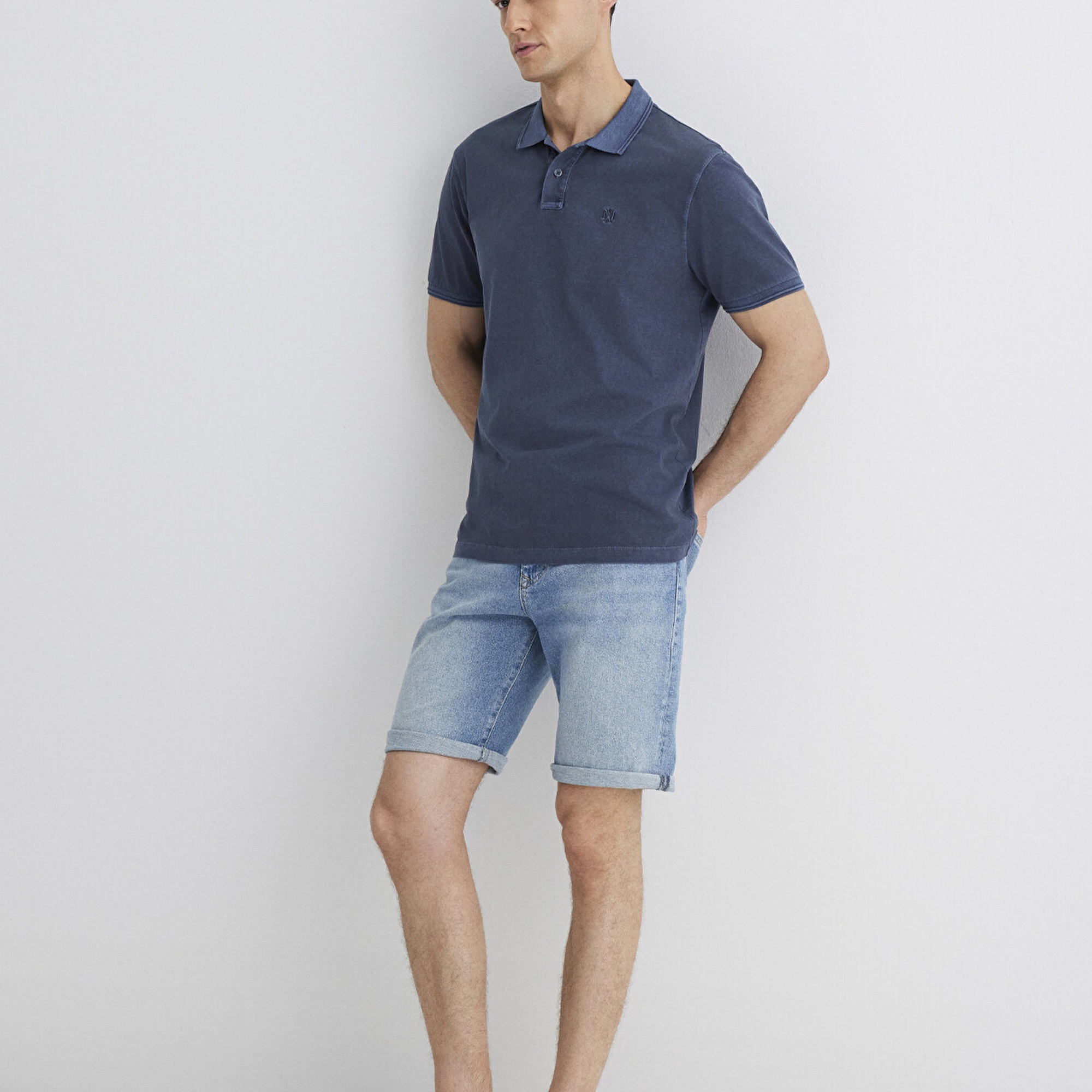 Mavi Brian Street Açık Mavi Jean Şort 0418481309