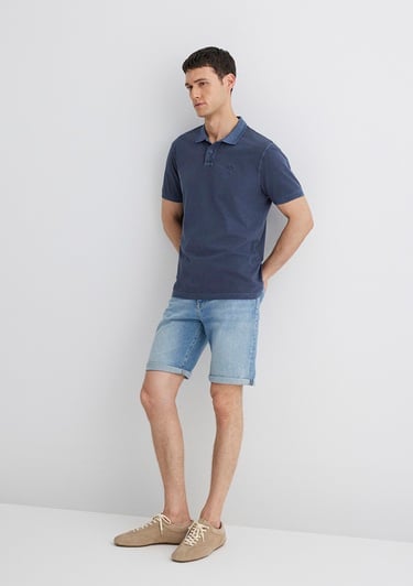  Mavi Brian Street Açık Mavi Jean Şort 0418481309