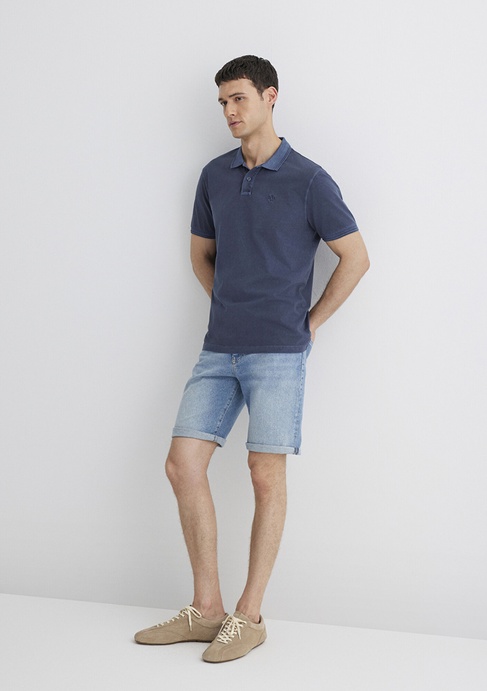  Mavi Brian Street Açık Mavi Jean Şort 0418481309