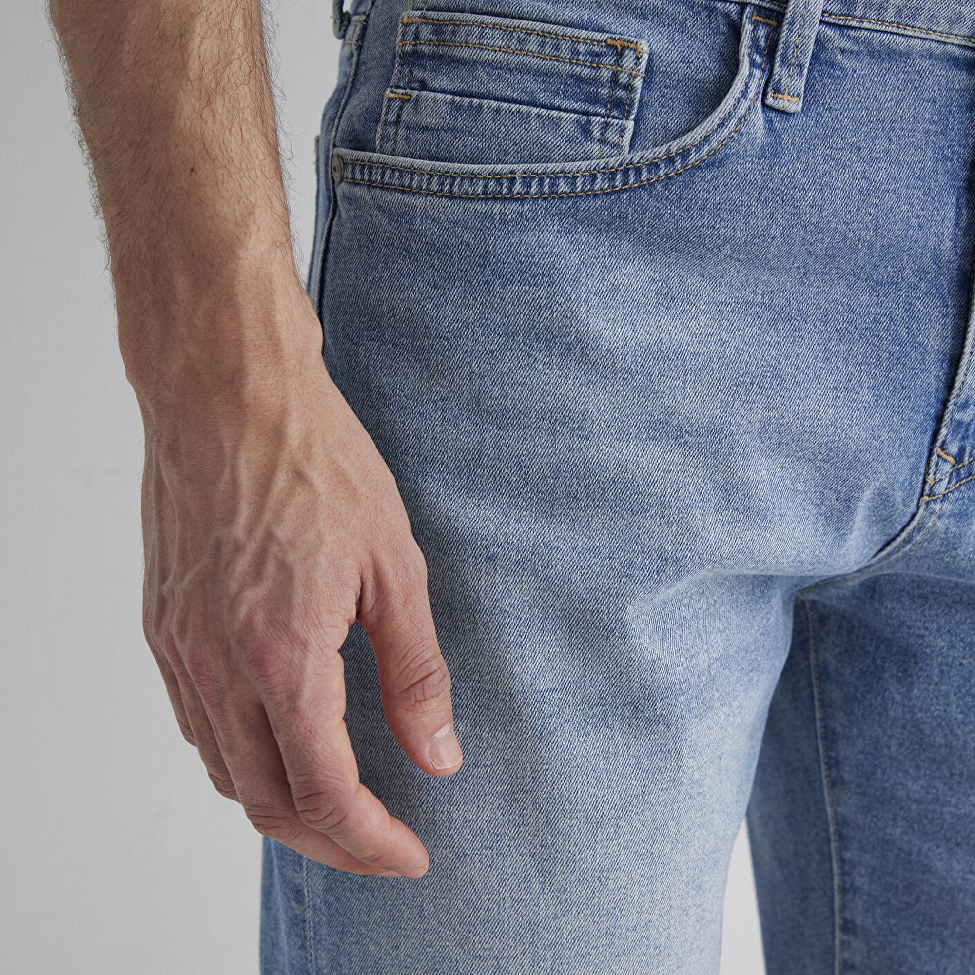 Mavi Brian Street Açık Mavi Jean Şort 0418481309