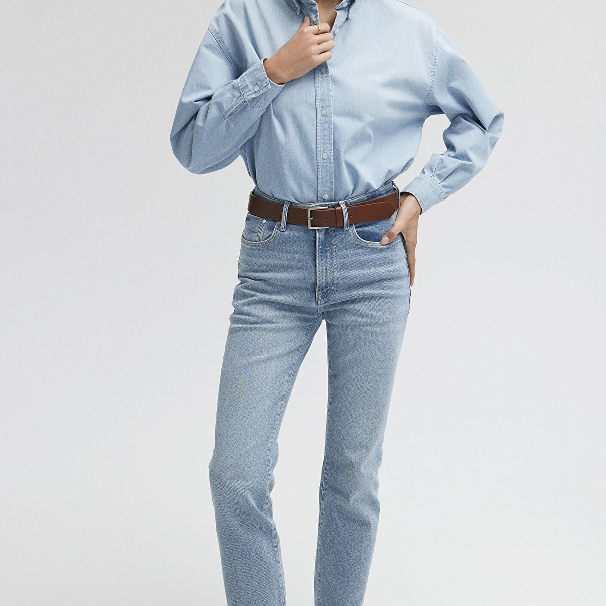 Mavi Viola Premium Blue Açık Mavi Jean Pantolon 101048-84189