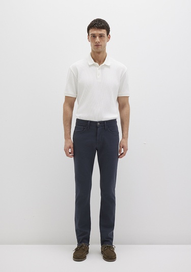  Mavi Marcus Mavi Yıkamalı Comfort Gabardin Pantolon 0035132609