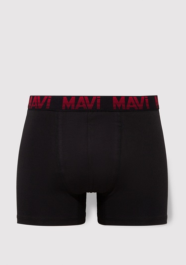  Mavi 5li Siyah Basic Boxer 0910619-900