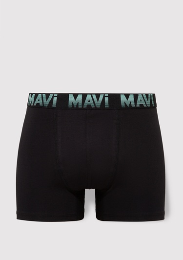  Mavi 5li Siyah Basic Boxer 0910619-900
