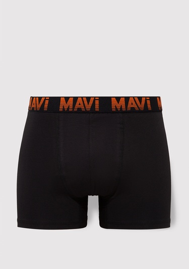 Mavi 5li Siyah Basic Boxer 0910619-900