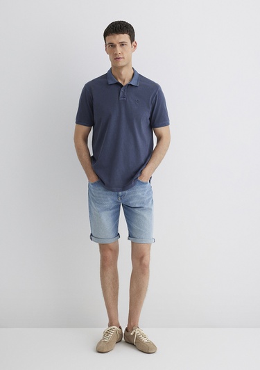  Mavi Brian Street Açık Mavi Jean Şort 0418481309