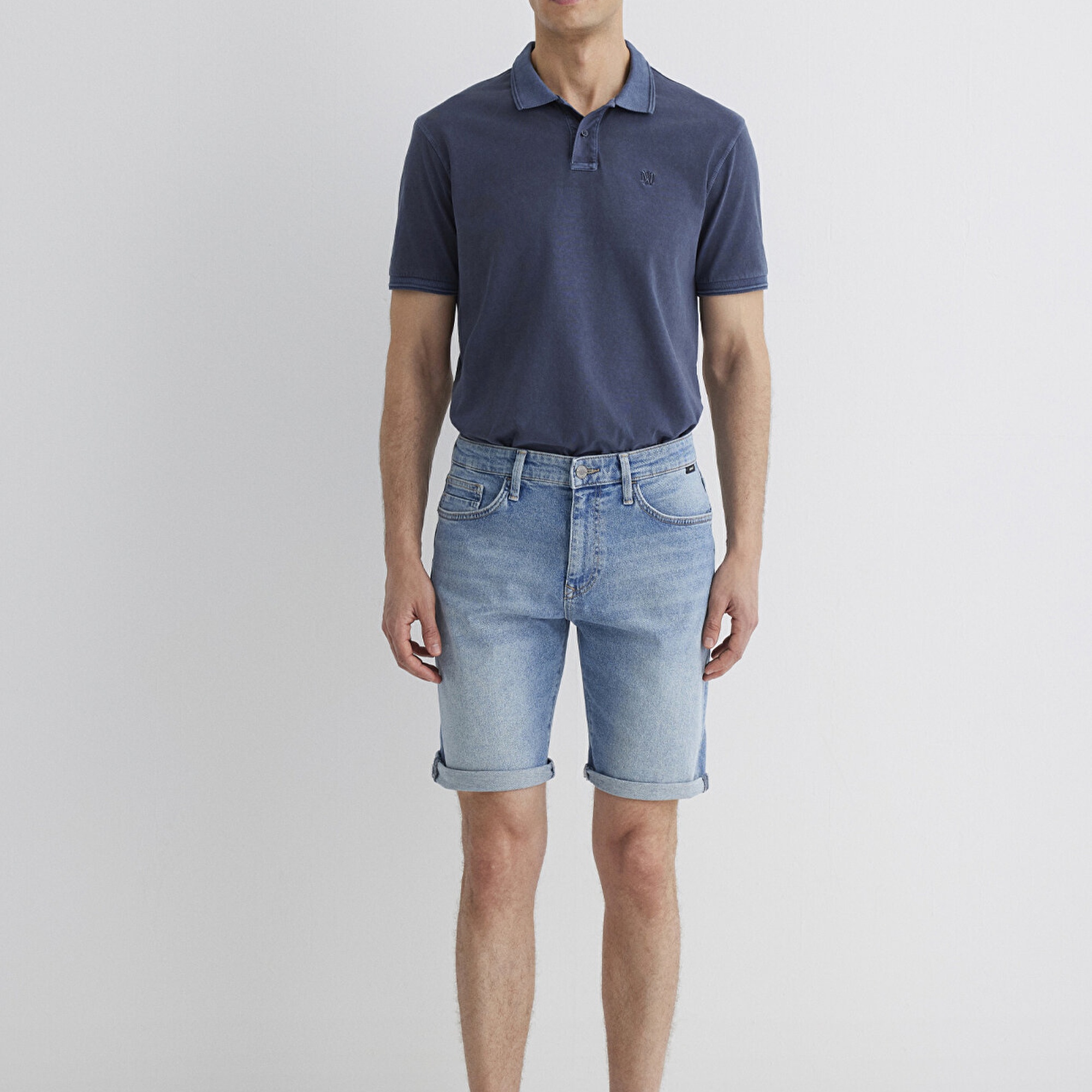 Mavi Brian Street Açık Mavi Jean Şort 0418481309