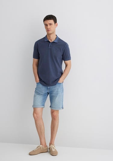  Mavi Brian Street Açık Mavi Jean Şort 0418481309