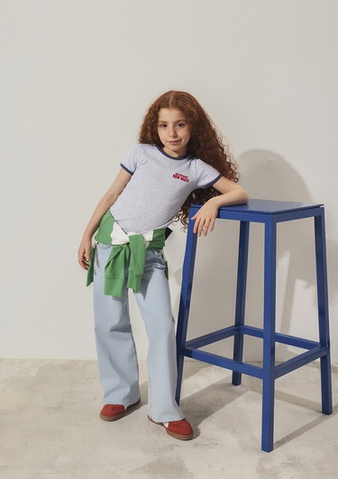  Mavi Lori 90S Buz Mavi Jean Pantolon 7010036-84473