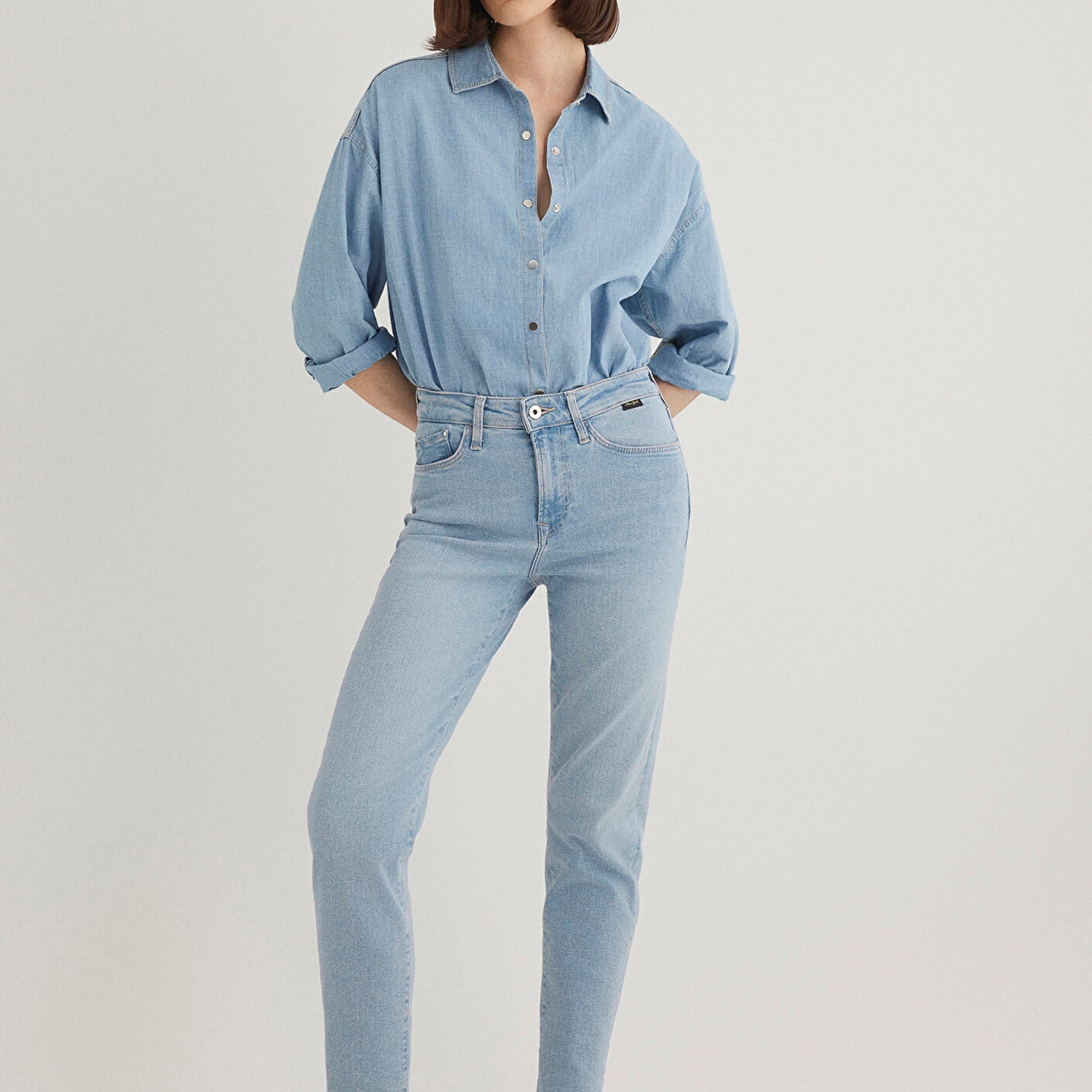 Mavi Cindy Gold Shape Açık Mavi Jean Pantolon 100277-84410