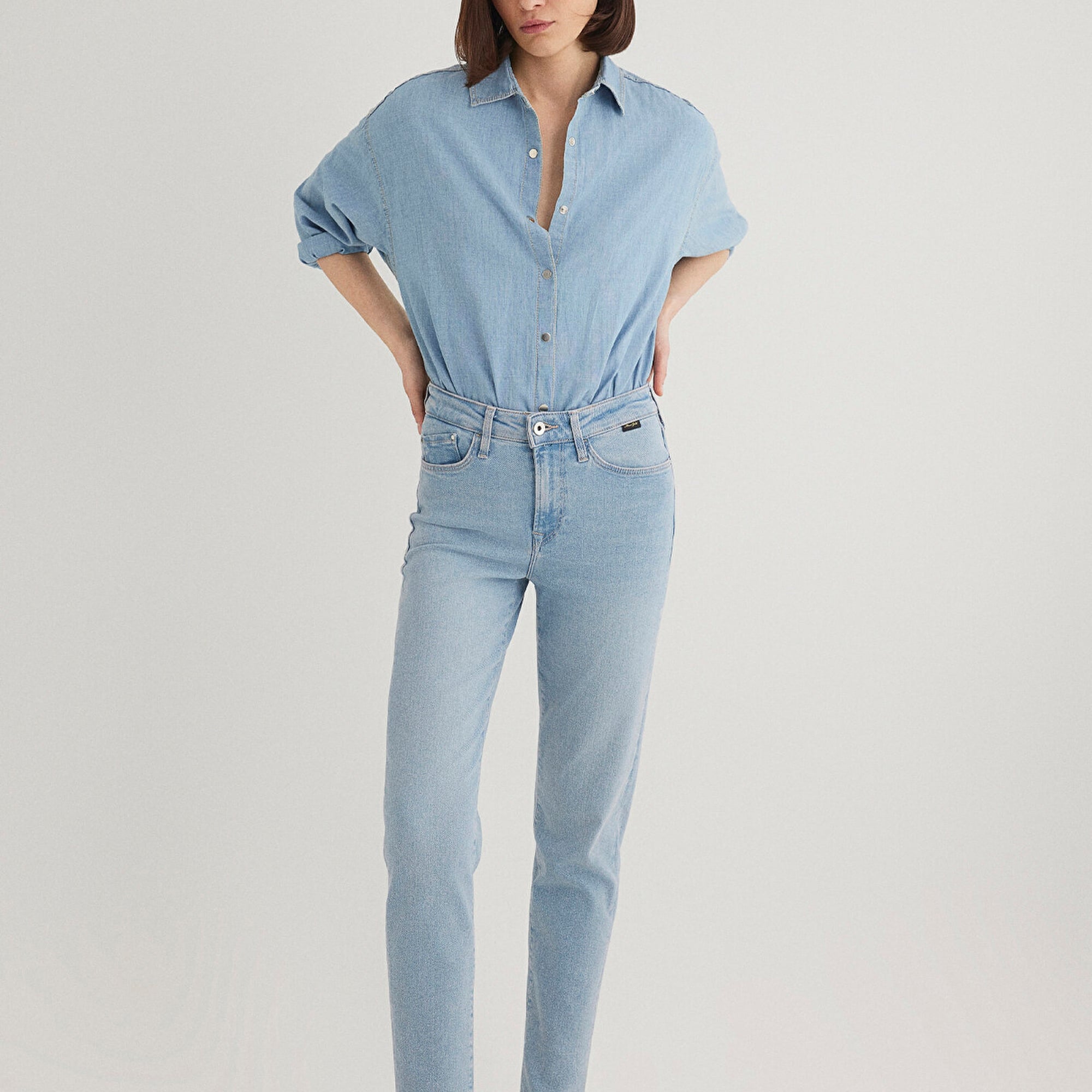 Mavi Cindy Gold Shape Açık Mavi Jean Pantolon 100277-84410