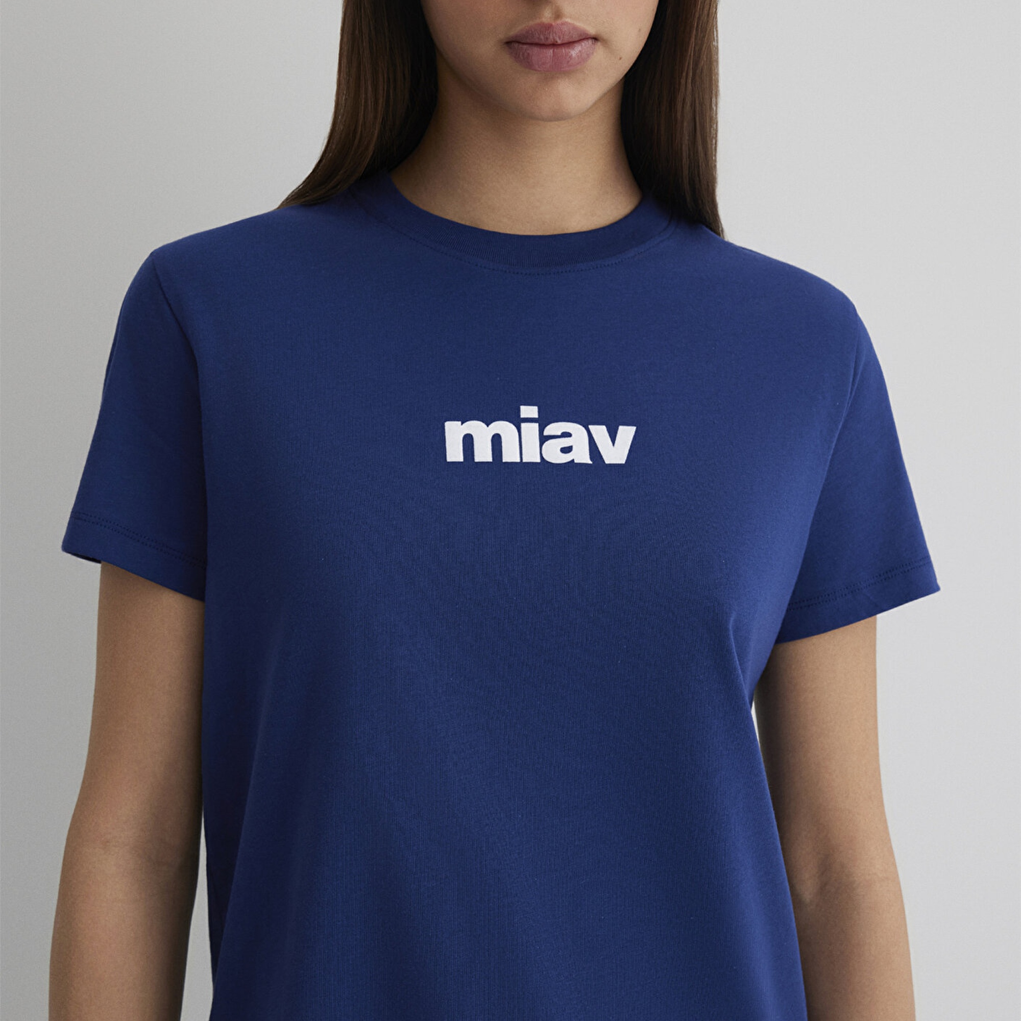 Mavi Miav Baskılı Lacivert Tişört Regular Fit / Normal Kesim 1610622-70722