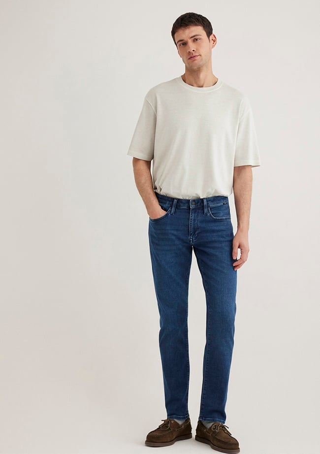  Mavi Marcus Sporty Koyu Mavi Jean Pantolon 0035182162