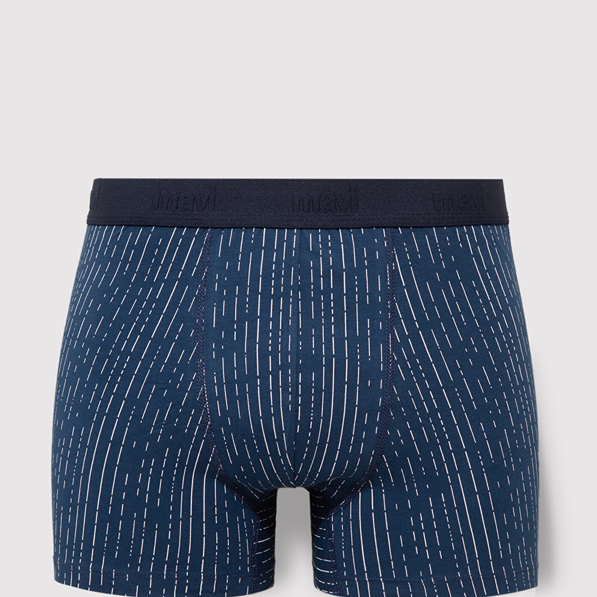 Mavi Çizgili Lacivert Boxer 092662-34340