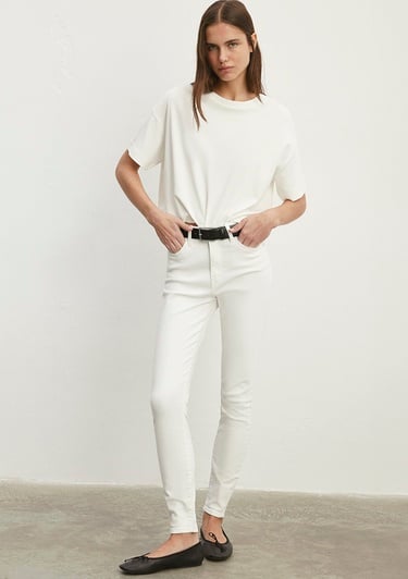  Mavi Serenay Gold Shape Beyaz Jean Pantolon 100980-83673